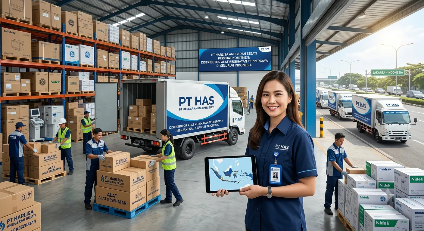 PT Harlisa Anugerah Sejati Perkuat Komitmen Menjadi Distributor Alat Kesehatan Terpercaya di Seluruh Indonesia