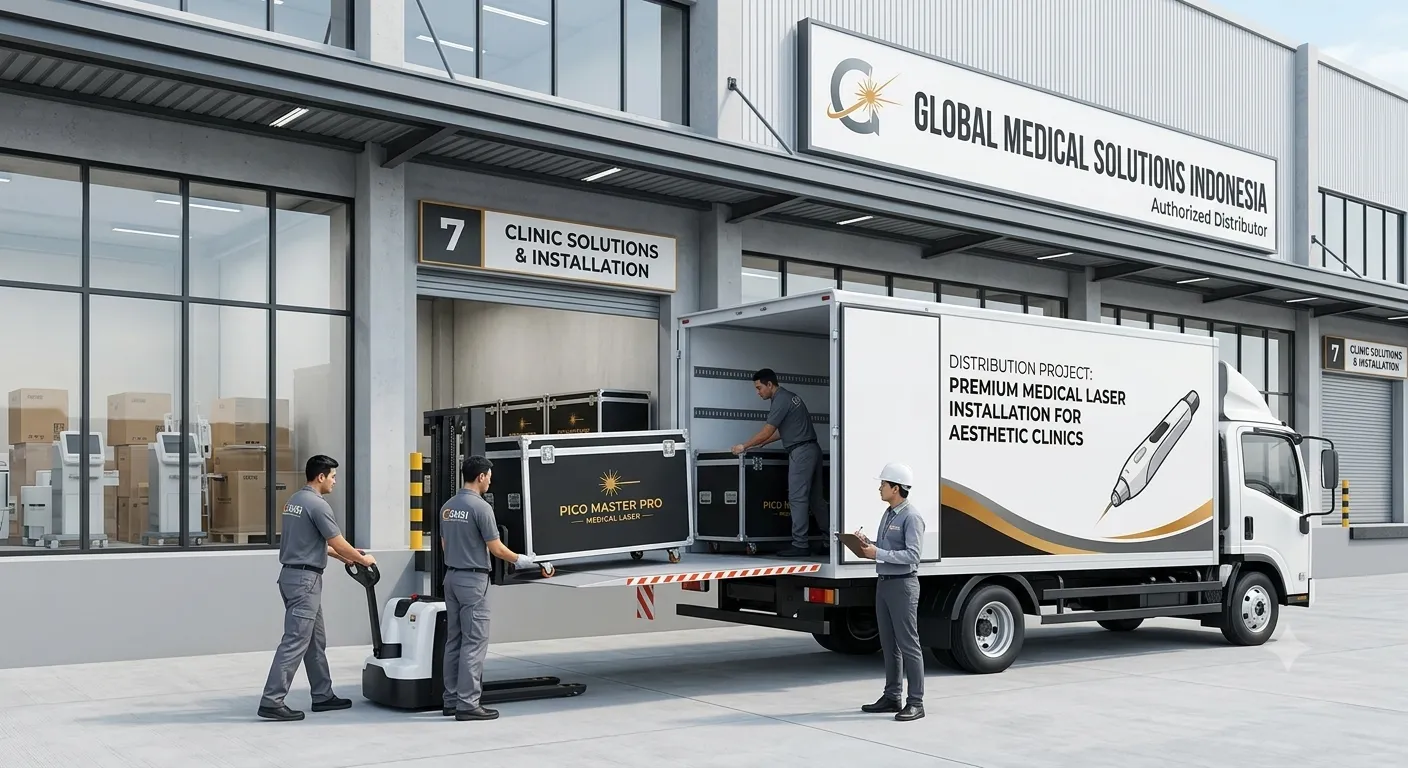 Pengadaan dan Instalasi Perangkat Laser Medis Premium untuk Klinik Estetika